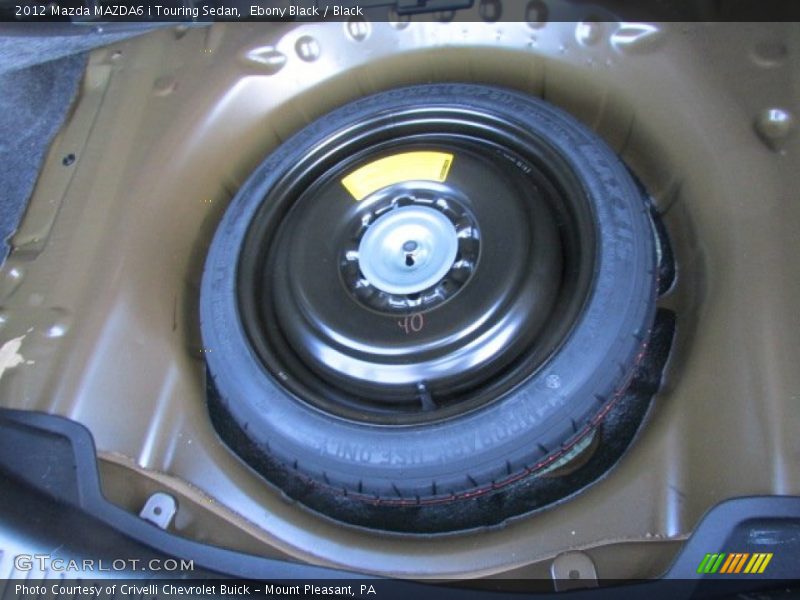 Ebony Black / Black 2012 Mazda MAZDA6 i Touring Sedan