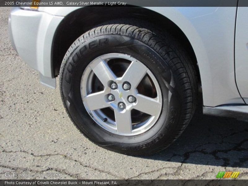 Galaxy Silver Metallic / Light Gray 2005 Chevrolet Equinox LS AWD