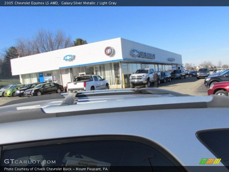 Galaxy Silver Metallic / Light Gray 2005 Chevrolet Equinox LS AWD