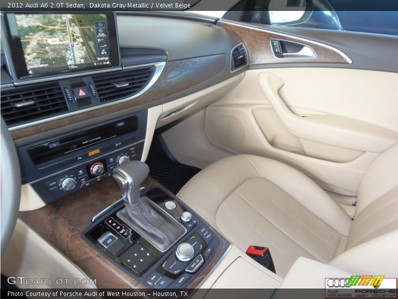 Dakota Gray Metallic / Velvet Beige 2012 Audi A6 2.0T Sedan