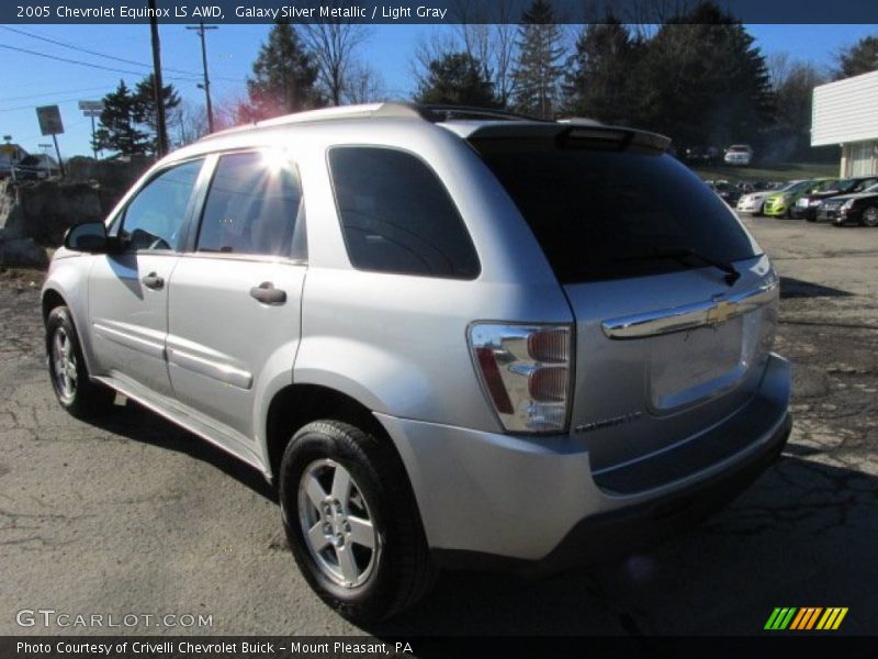 Galaxy Silver Metallic / Light Gray 2005 Chevrolet Equinox LS AWD