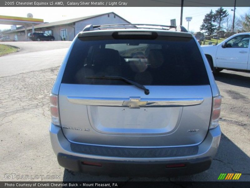 Galaxy Silver Metallic / Light Gray 2005 Chevrolet Equinox LS AWD