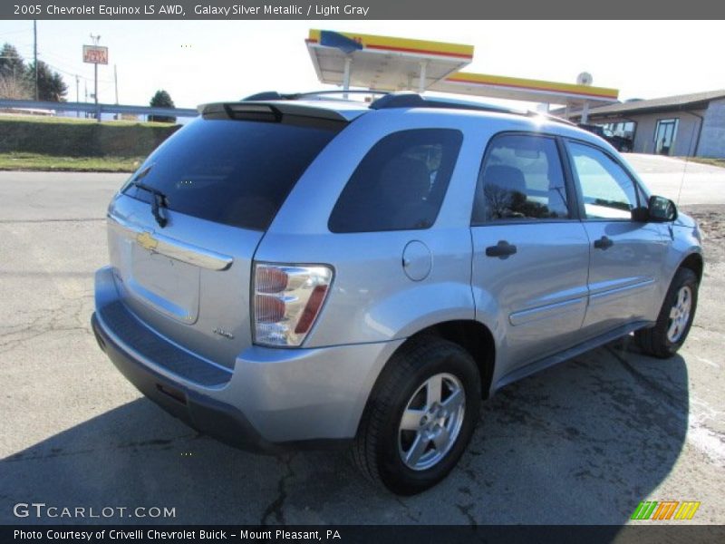 Galaxy Silver Metallic / Light Gray 2005 Chevrolet Equinox LS AWD