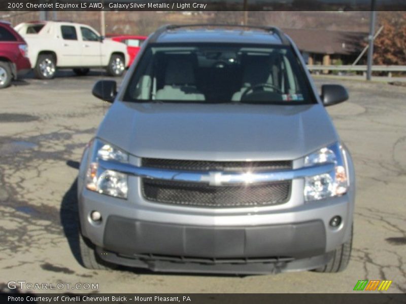 Galaxy Silver Metallic / Light Gray 2005 Chevrolet Equinox LS AWD