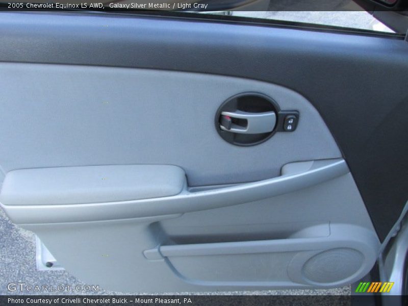 Galaxy Silver Metallic / Light Gray 2005 Chevrolet Equinox LS AWD