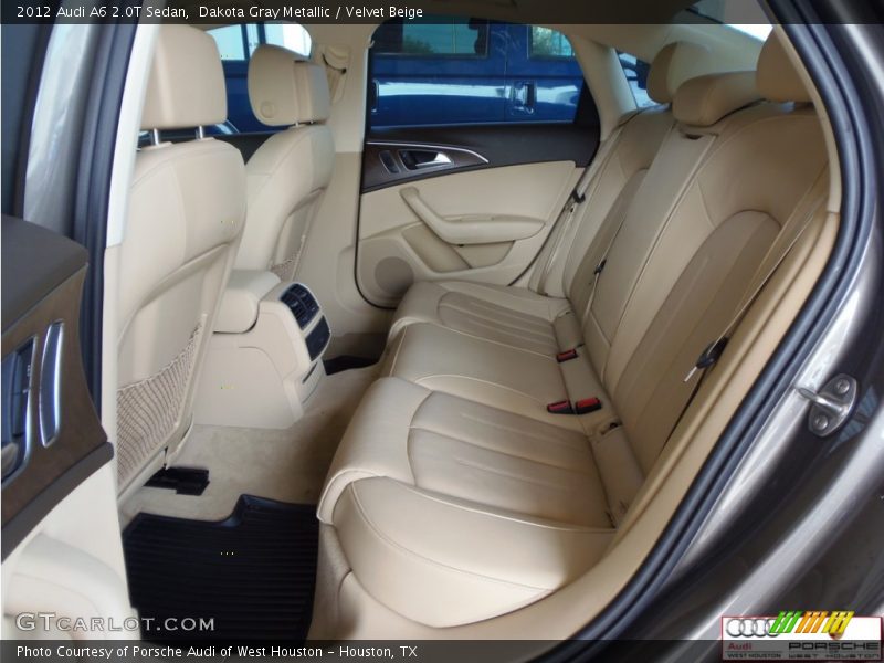 Dakota Gray Metallic / Velvet Beige 2012 Audi A6 2.0T Sedan