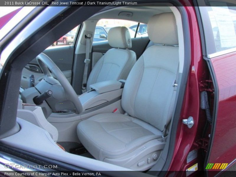 Front Seat of 2011 LaCrosse CXL
