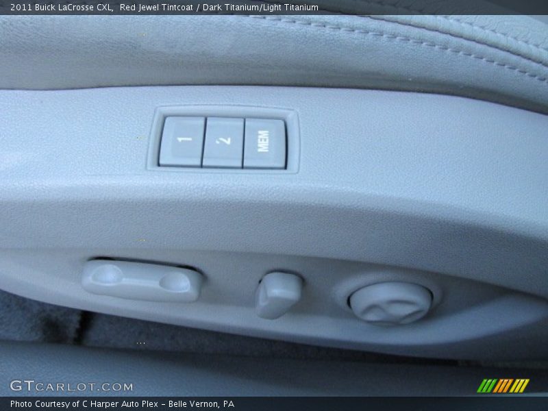Red Jewel Tintcoat / Dark Titanium/Light Titanium 2011 Buick LaCrosse CXL