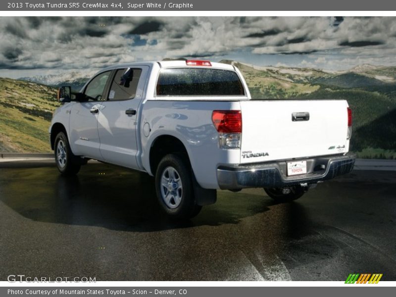 Super White / Graphite 2013 Toyota Tundra SR5 CrewMax 4x4