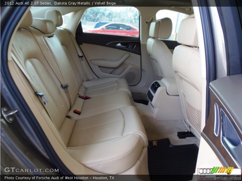 Dakota Gray Metallic / Velvet Beige 2012 Audi A6 2.0T Sedan