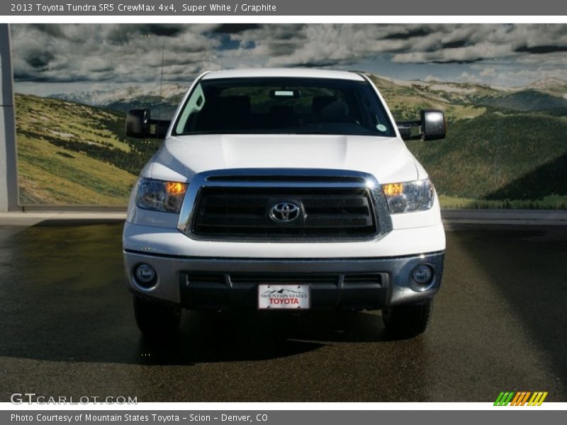 Super White / Graphite 2013 Toyota Tundra SR5 CrewMax 4x4