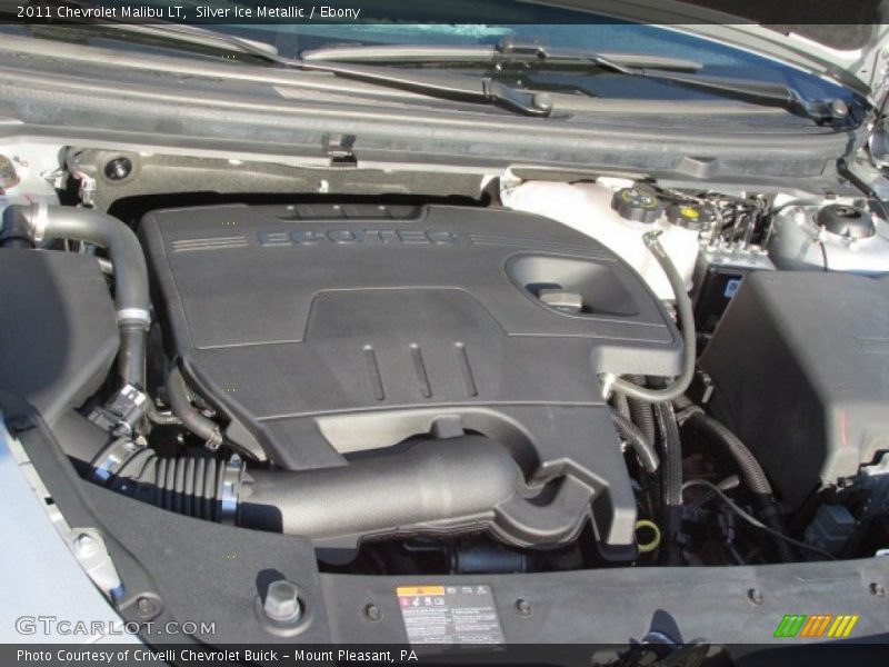 Silver Ice Metallic / Ebony 2011 Chevrolet Malibu LT