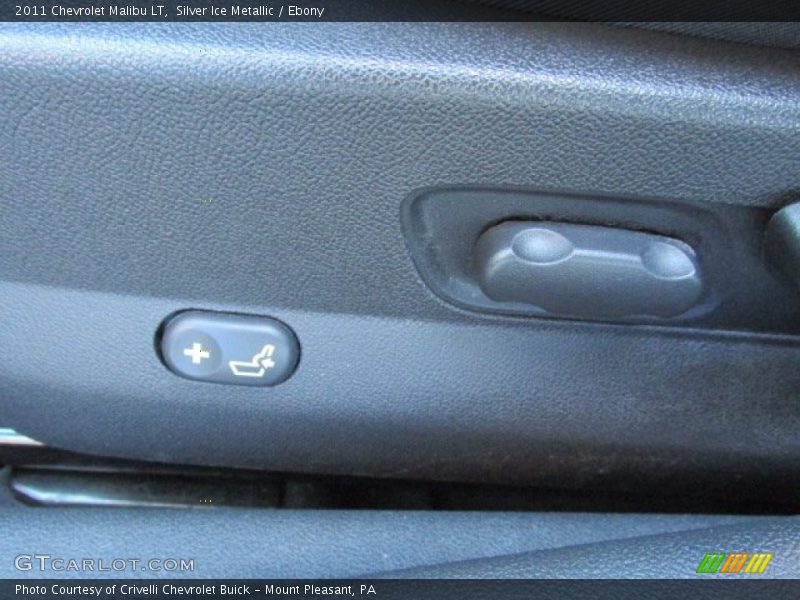 Silver Ice Metallic / Ebony 2011 Chevrolet Malibu LT