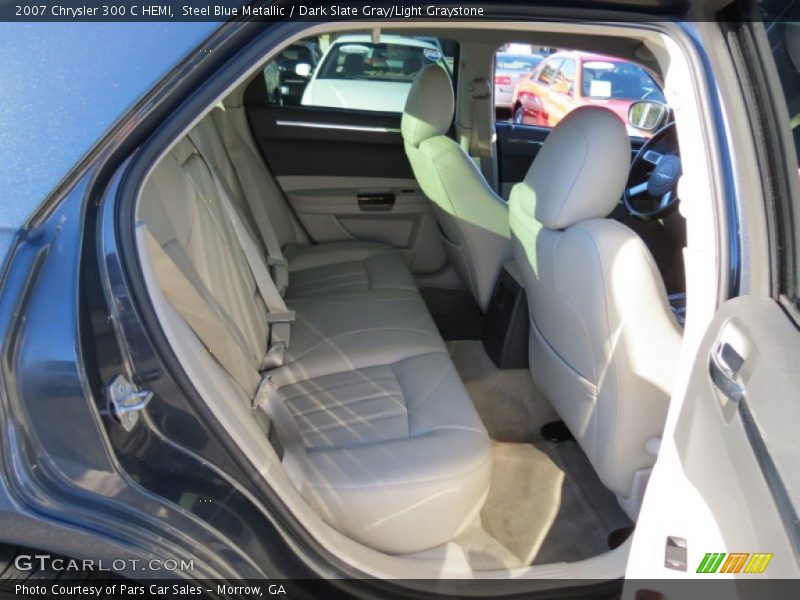 Steel Blue Metallic / Dark Slate Gray/Light Graystone 2007 Chrysler 300 C HEMI