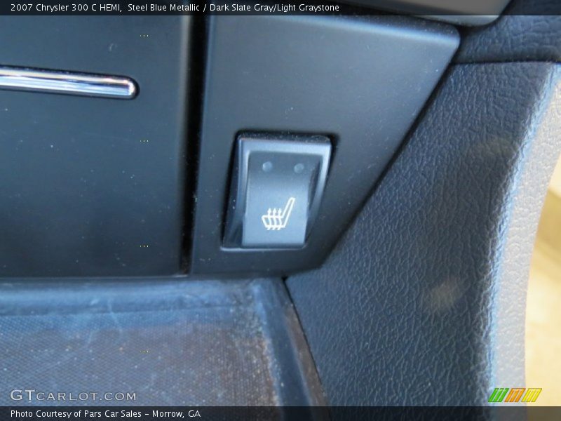 Steel Blue Metallic / Dark Slate Gray/Light Graystone 2007 Chrysler 300 C HEMI