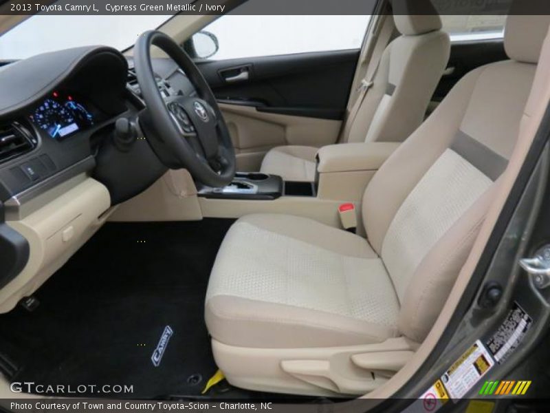  2013 Camry L Ivory Interior