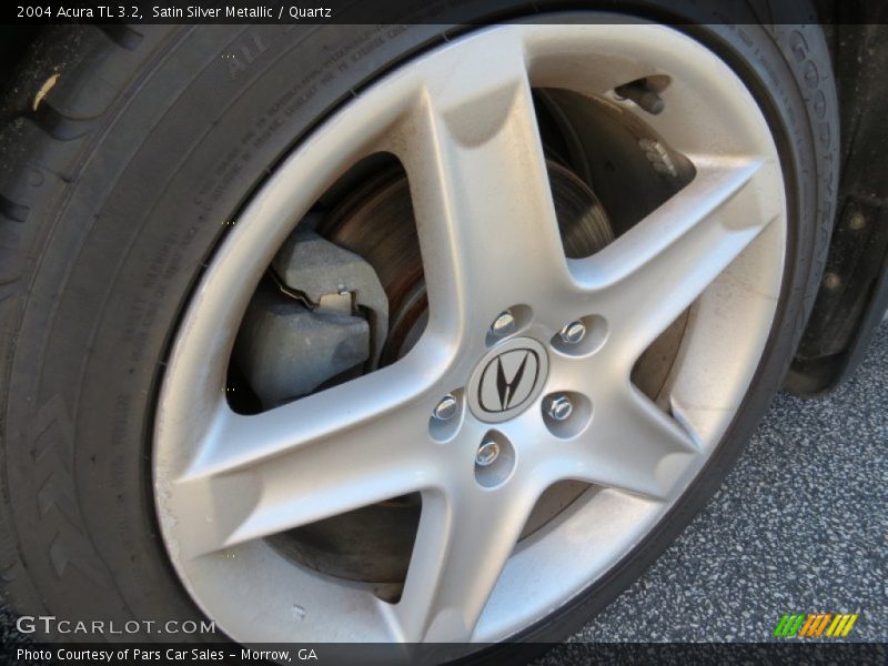 Satin Silver Metallic / Quartz 2004 Acura TL 3.2