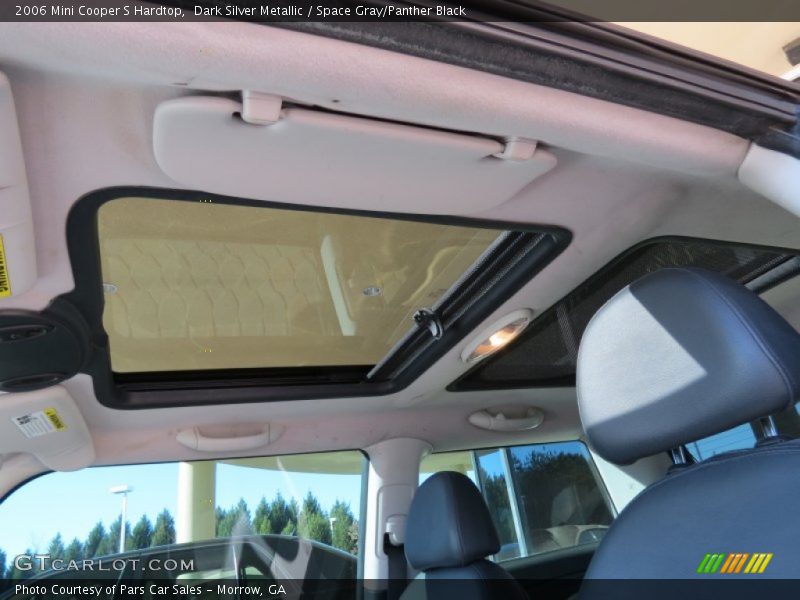 Dark Silver Metallic / Space Gray/Panther Black 2006 Mini Cooper S Hardtop