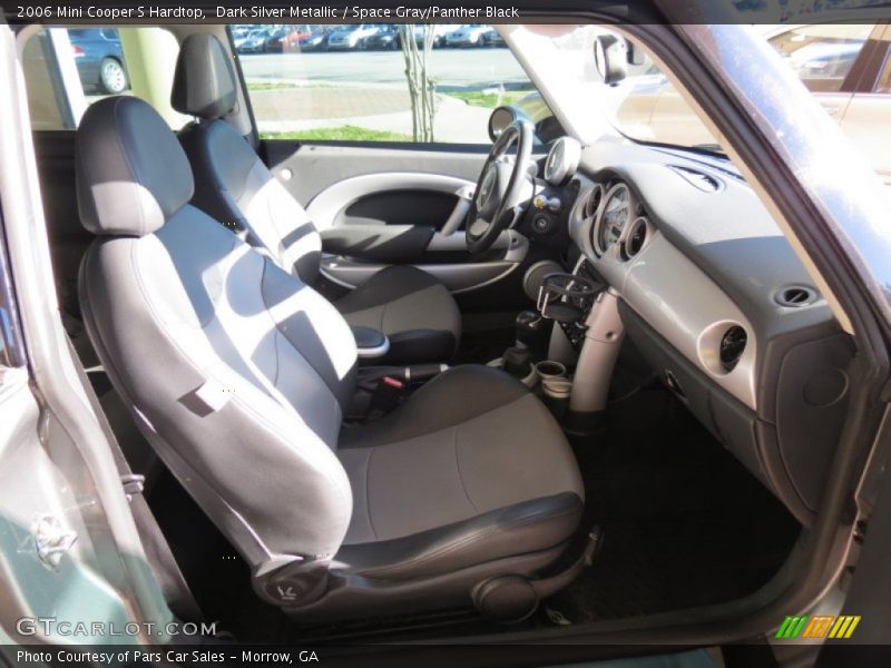 Dark Silver Metallic / Space Gray/Panther Black 2006 Mini Cooper S Hardtop
