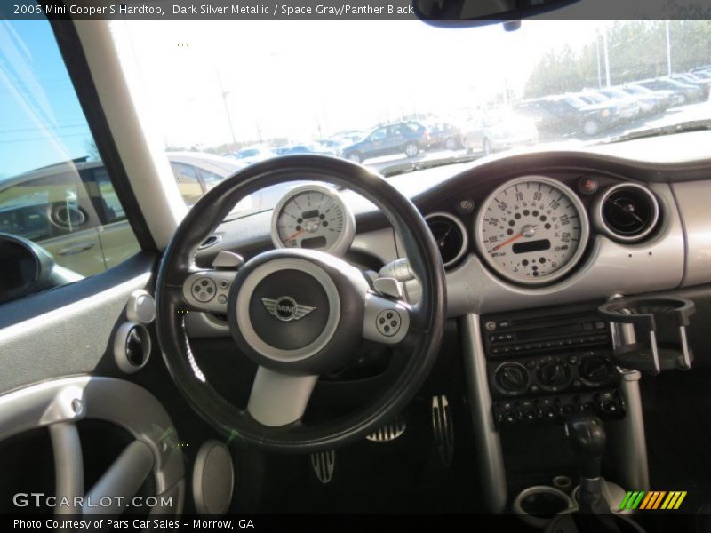 Dark Silver Metallic / Space Gray/Panther Black 2006 Mini Cooper S Hardtop