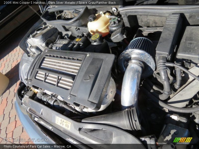 Dark Silver Metallic / Space Gray/Panther Black 2006 Mini Cooper S Hardtop