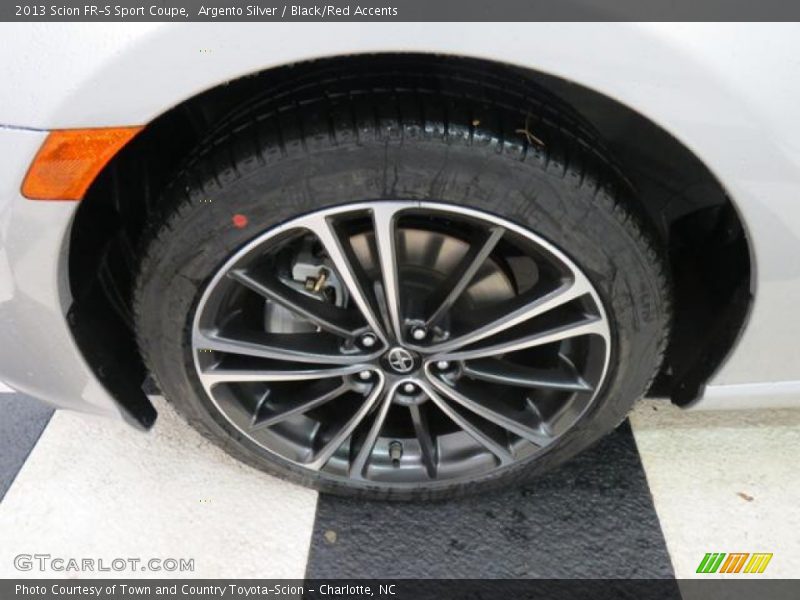 Argento Silver / Black/Red Accents 2013 Scion FR-S Sport Coupe