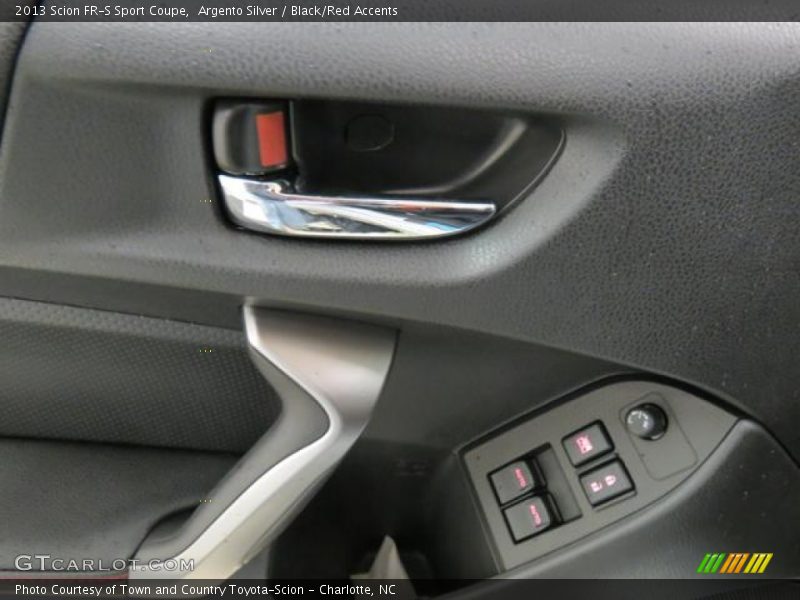 Argento Silver / Black/Red Accents 2013 Scion FR-S Sport Coupe