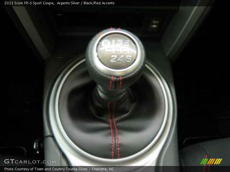 Argento Silver / Black/Red Accents 2013 Scion FR-S Sport Coupe