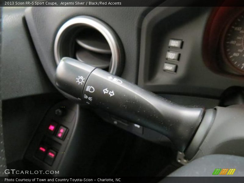 Argento Silver / Black/Red Accents 2013 Scion FR-S Sport Coupe