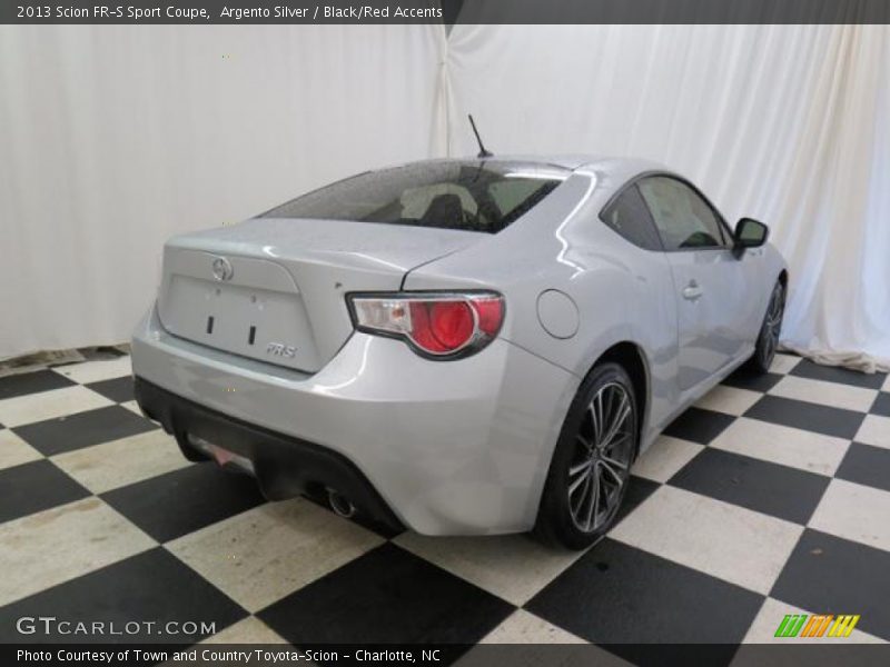 Argento Silver / Black/Red Accents 2013 Scion FR-S Sport Coupe