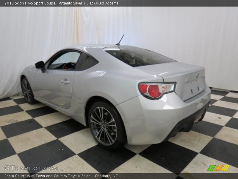 Argento Silver / Black/Red Accents 2013 Scion FR-S Sport Coupe