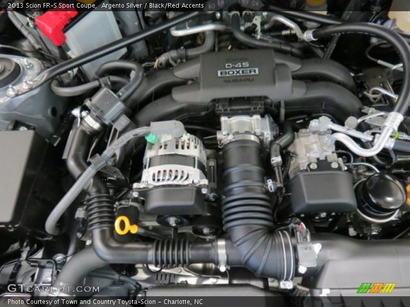 Argento Silver / Black/Red Accents 2013 Scion FR-S Sport Coupe