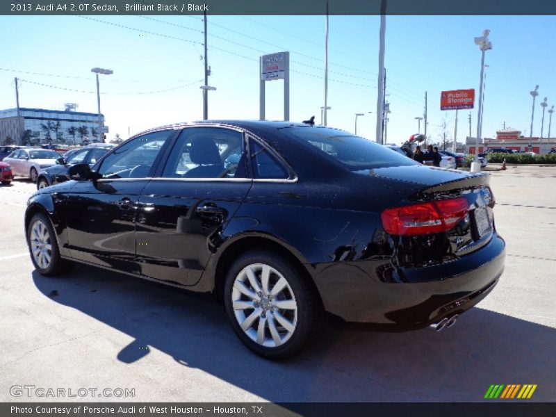 Brilliant Black / Black 2013 Audi A4 2.0T Sedan