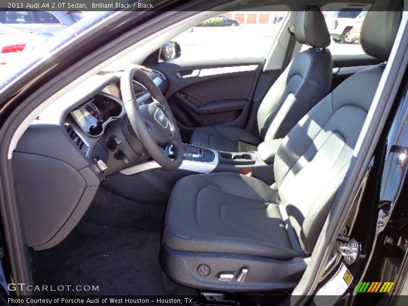 Brilliant Black / Black 2013 Audi A4 2.0T Sedan
