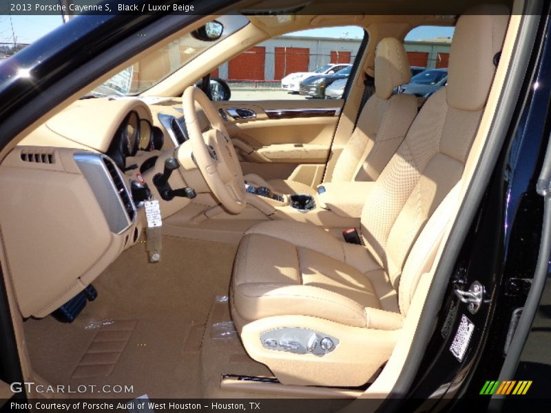  2013 Cayenne S Luxor Beige Interior
