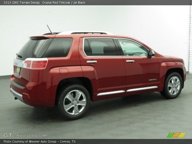 Crystal Red Tintcoat / Jet Black 2013 GMC Terrain Denali