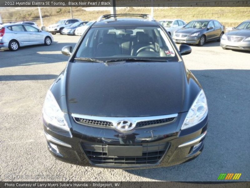 Black Noir Pearl / Black 2012 Hyundai Elantra SE Touring