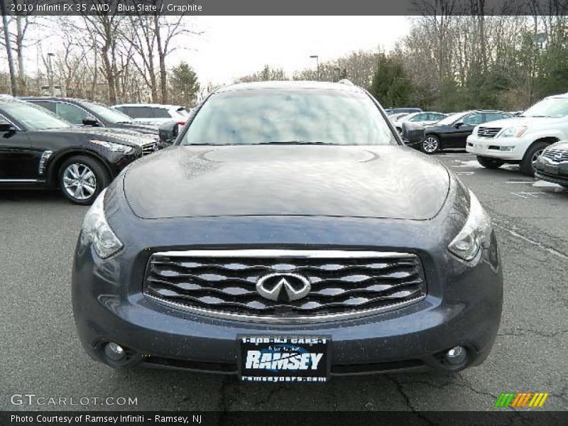 Blue Slate / Graphite 2010 Infiniti FX 35 AWD