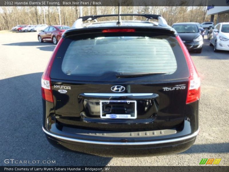 Black Noir Pearl / Black 2012 Hyundai Elantra SE Touring
