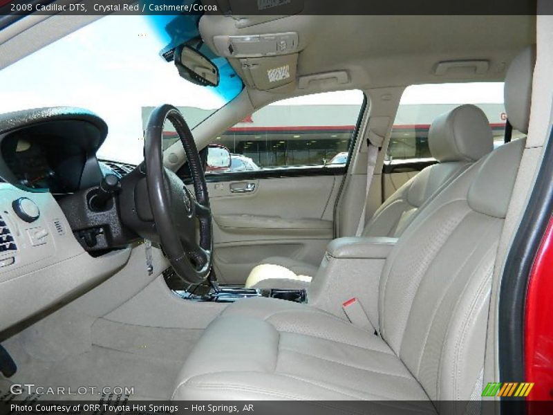 Crystal Red / Cashmere/Cocoa 2008 Cadillac DTS