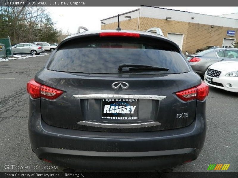 Blue Slate / Graphite 2010 Infiniti FX 35 AWD
