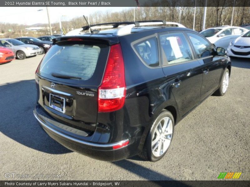 Black Noir Pearl / Black 2012 Hyundai Elantra SE Touring