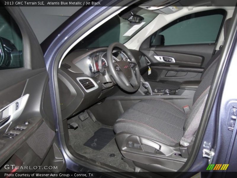 Atlantis Blue Metallic / Jet Black 2013 GMC Terrain SLE