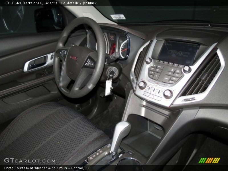 Atlantis Blue Metallic / Jet Black 2013 GMC Terrain SLE