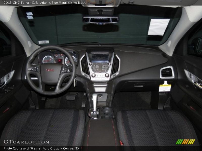 Atlantis Blue Metallic / Jet Black 2013 GMC Terrain SLE
