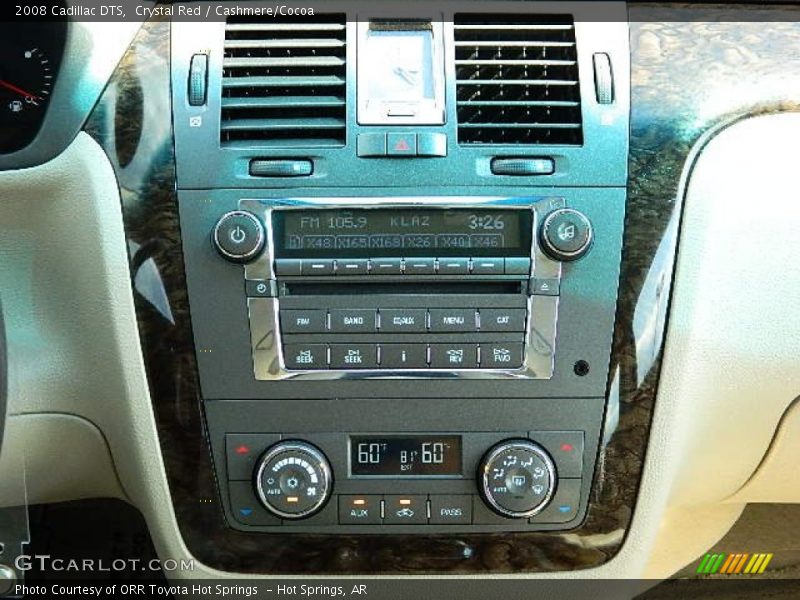 Crystal Red / Cashmere/Cocoa 2008 Cadillac DTS