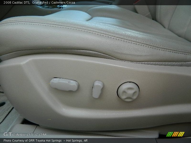 Crystal Red / Cashmere/Cocoa 2008 Cadillac DTS