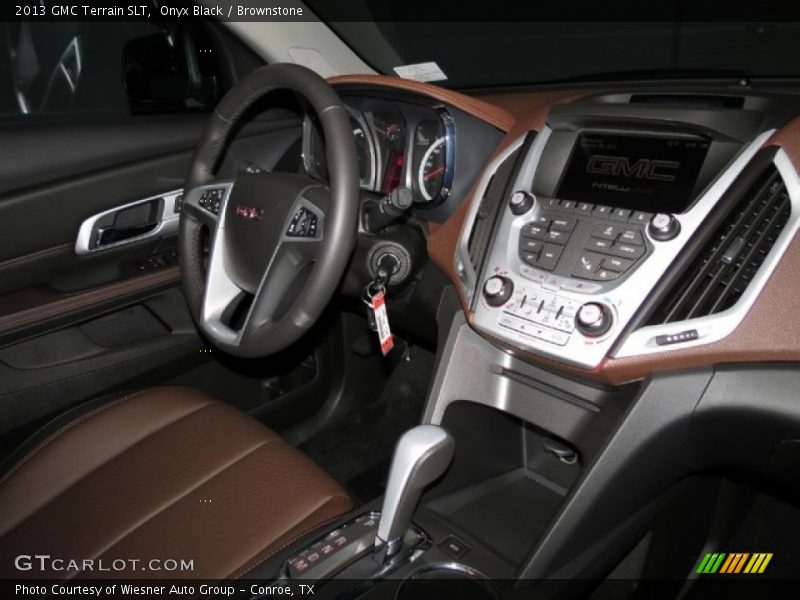 Onyx Black / Brownstone 2013 GMC Terrain SLT