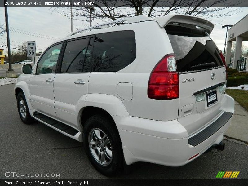 Blizzard White Pearl / Ivory 2008 Lexus GX 470