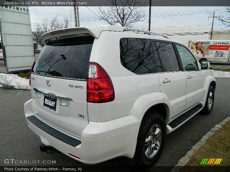 Blizzard White Pearl / Ivory 2008 Lexus GX 470
